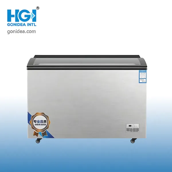 Factory Price Commercial Ice Cream Gelato Display Freezer Frozen Food Display Cabinet