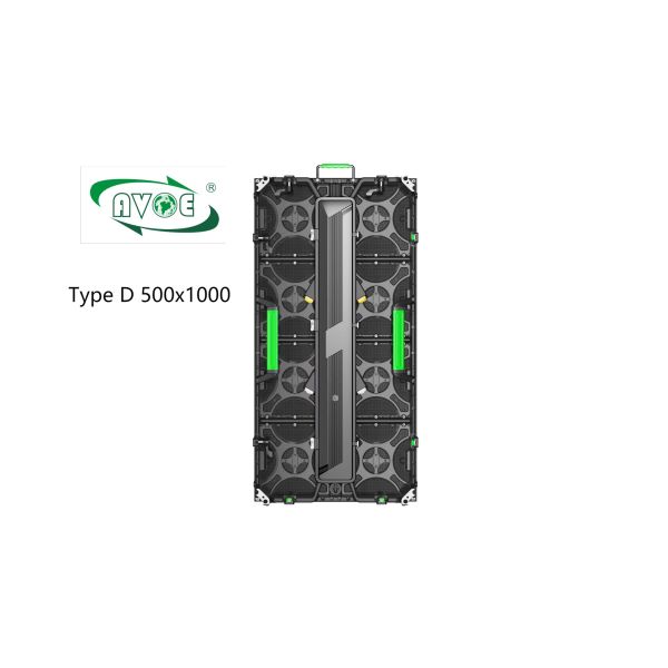 Type D P3.91 3840Hz Indoor Rental LED Panel 500x1000 Cabinet Corner Protector