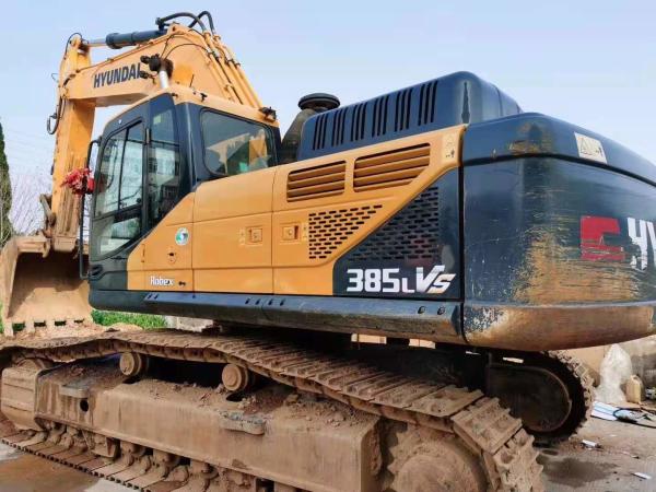 1.9m3 Bucket 38T R385VS Mining Hyundai Crawler Excavator