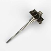 MS-TECH Turbo TD025 Arbre de roue de la turbine 49173-06601 49135-00011 Turbos adaptés Ind 37 mm Exd 31,5 mm Les lames 12