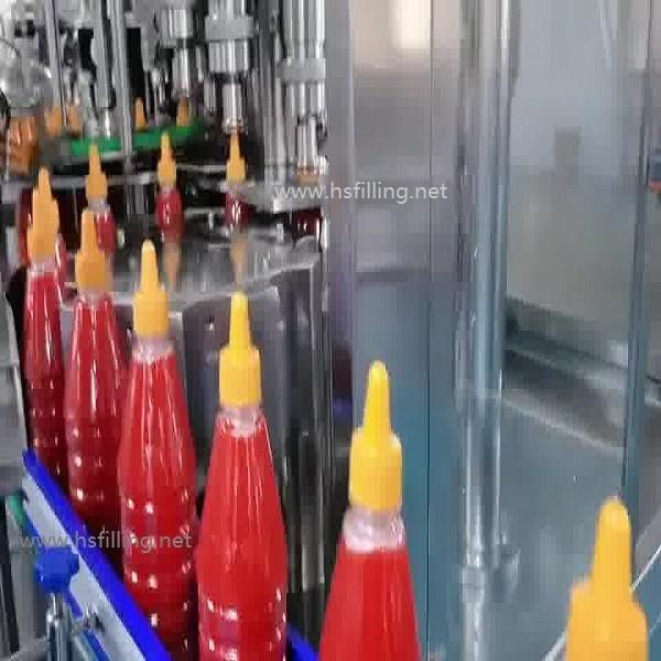 SS316L Tomato Sauce Ketchup Filling Machine 380V 20000bph