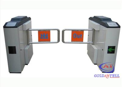 Torniquetes biométricos do acesso controlado do RFID com alarme deverificação, barreira do balanço