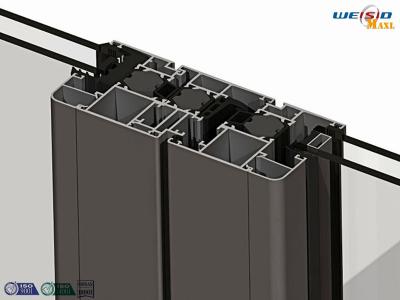 Alloy 6063 T5 Thermal Break Aluminium Extruded Profile 1.2 Milimeter Thickness