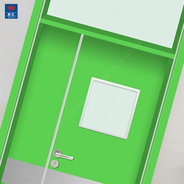 Алюминиевая дверь чистой комнаты заполнителя сота со стеклом зрения 6mm