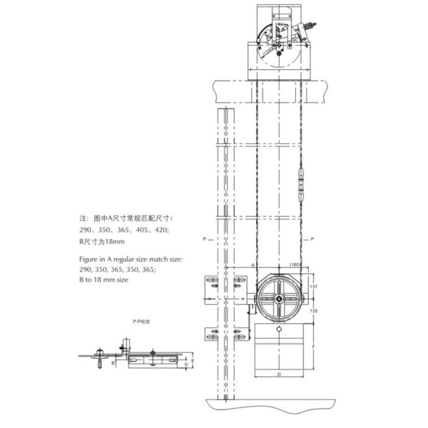 Tension Wheel Elevator Safety Components Elevator Speed Governor