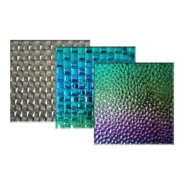 304 Grade Water Wave Stainless Steel Panel Cut To Size For Architectural Decor