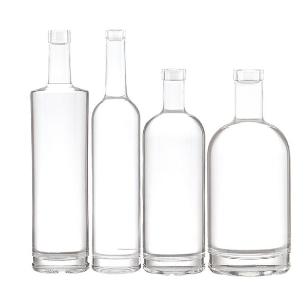 100Ml 375Ml 500Ml 700Ml 750Ml Custom Shape Clear Glass Bottle for in Energy Drinks