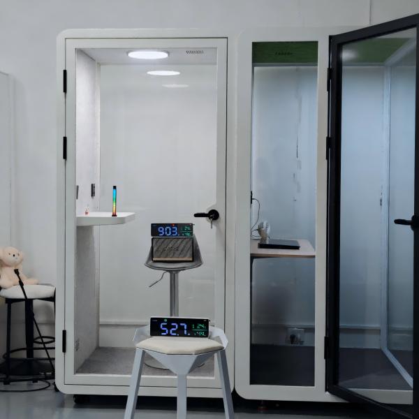 Portable Soundproof Privacy Pod Single User Quiet Pod For Office