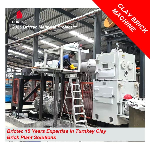 Automatic PLC-controlled Vacuum Brick Extruder with 3.5 MPa Pressure and 50-110 M³/H Capacity for Clay Brick Making
