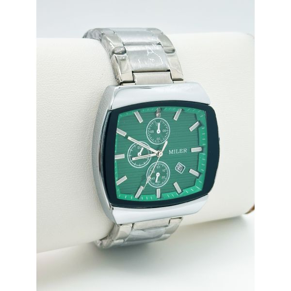 Настроенный логотип кварцевые водонепроницаемые модные часы для мужчин Дата нержавеющая сталь часы Запястье