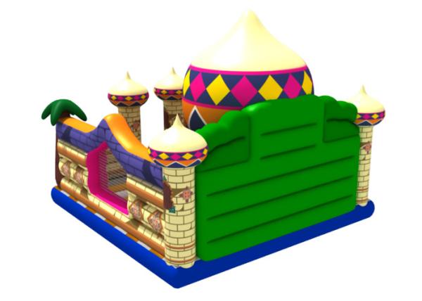 Château plein d'entrain 6x6x5m gonflable du parc d'attractions 0.55mm