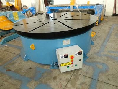 A soldadura horizontal motorizou o Positioner da tabela giratória 10 T para o diâmetro da tabela de 1400 milímetros