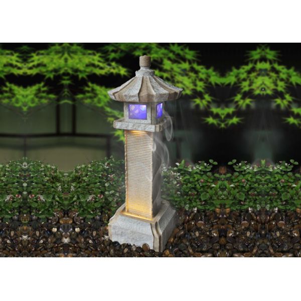 House Pavilion Water Fountain Outdoor Garden