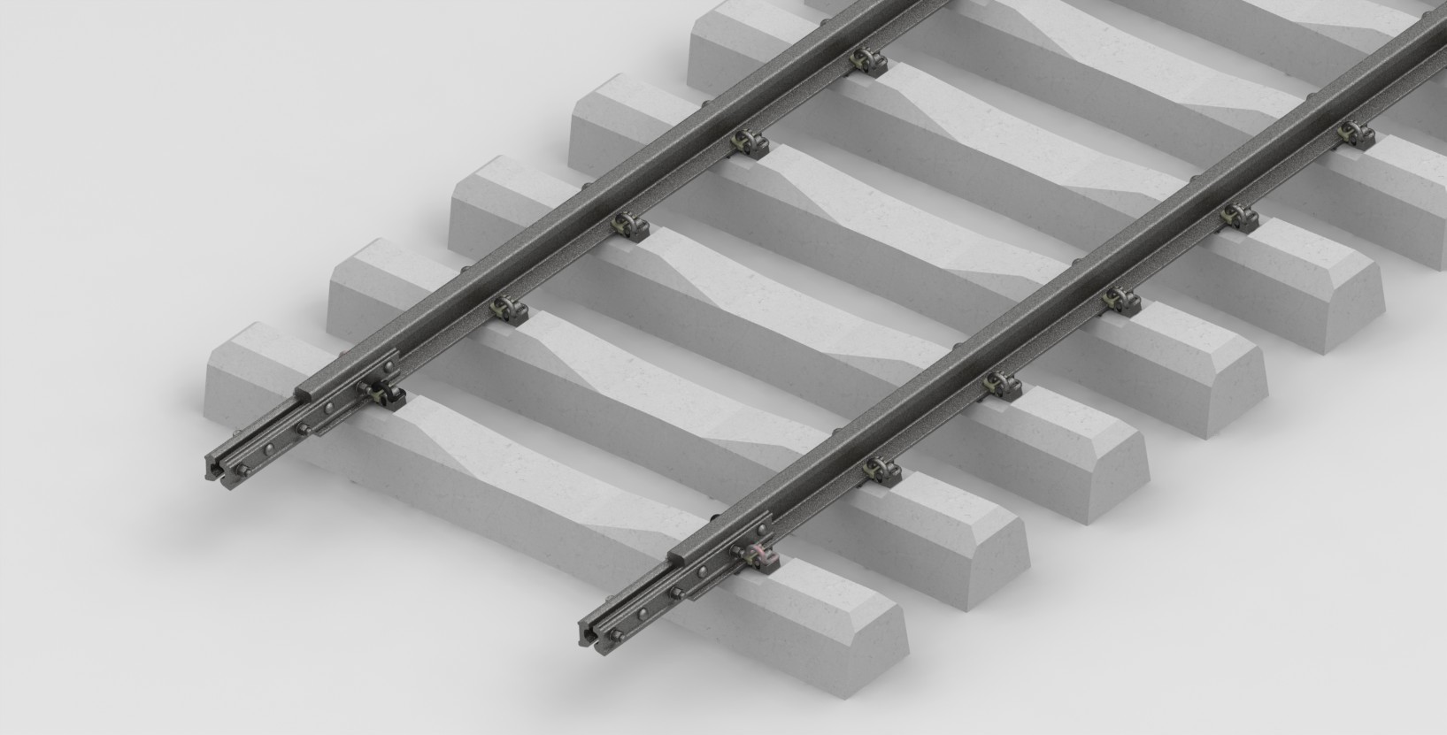 Clip-Ⅳ Type Rail Track Fastening System Weather Resistant For Railway Track Maintenance