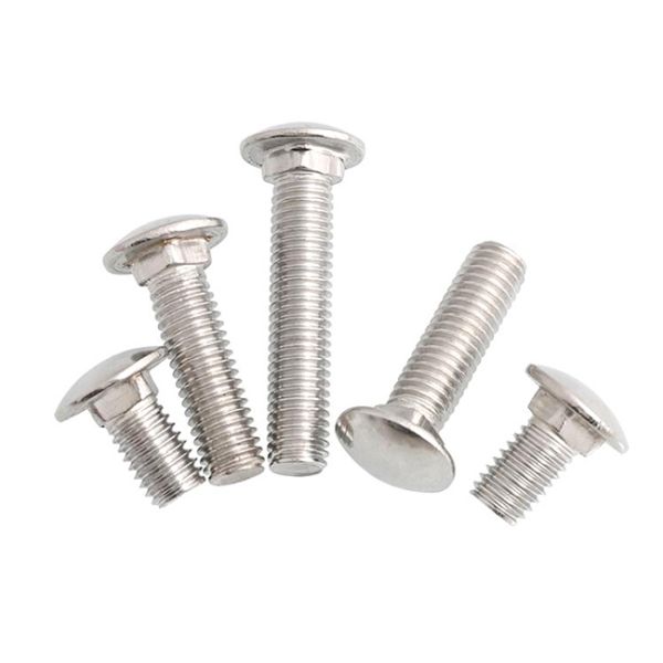 Din603 Round Head square Neck Bolt Carbon Steel M8 M10 M14 M16 Carriage Bolt Zinc Plated