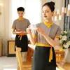Custom Logon New Soft and Comfortable Fast Food Restaurant Waiter Uniform