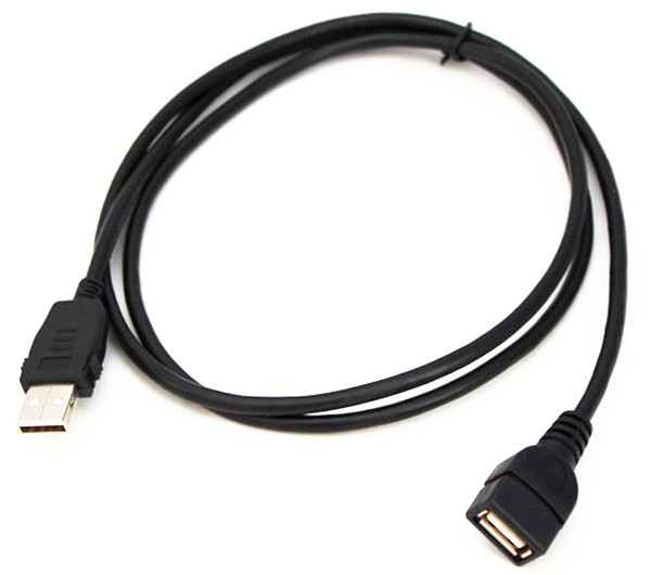 Automotive grade USB male to female extension cable with Lock