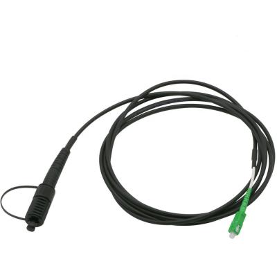 Waterproof Connector Mini SC APC Patch Cord Fiber Optic Cable Assemblies