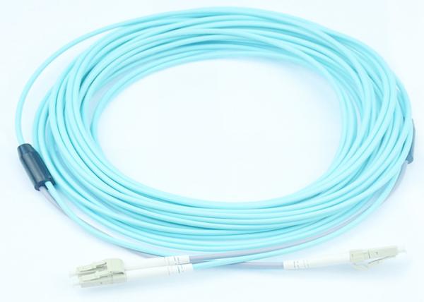LC blindado - cabo ótico da fibra de vidro dos conectores do LC para uma comunicação exterior