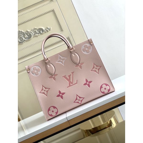 2WAY LV Branded Shoulder Bag Monogram OnTheGo MM Louis Vuitton