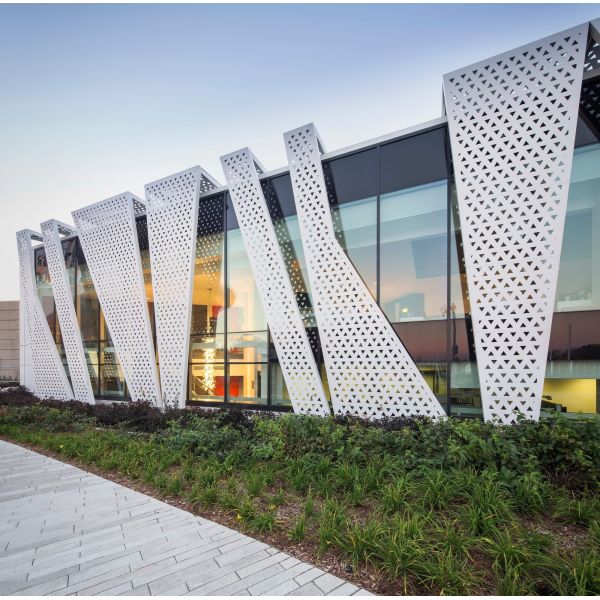 Powder Coating Aluminum Room Divider For Facade/Wall Cladding/ Curtain Wall/Ceiling