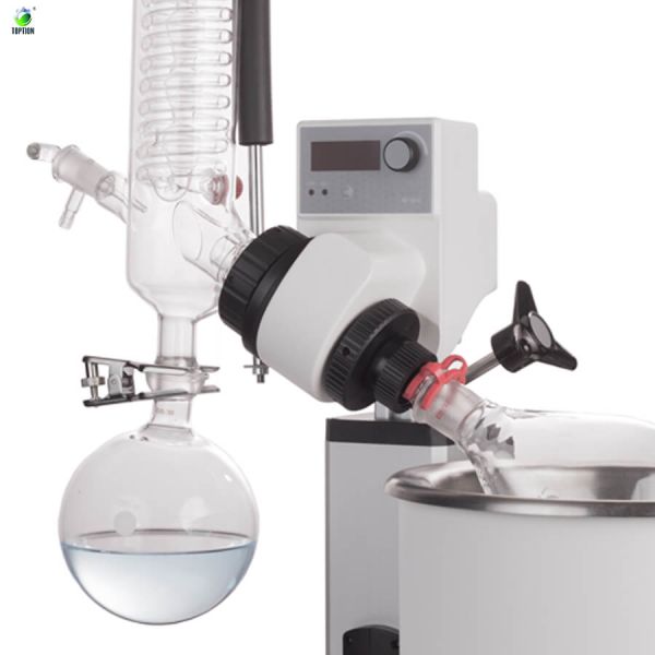 Alcohol Distillation Rotary Evaporator Stainless Steel 2L Rotovap