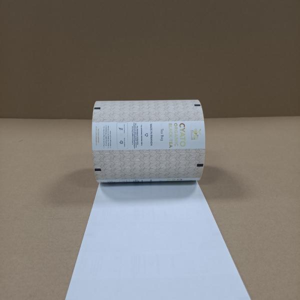 Premium Food-Safe Easy-Tear Paper Roll Heat Seal Coating for Efficient Tea Bag Overwrap Packaging