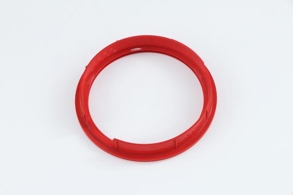 Pressure Cooker Flat Rubber O Rings , Red High Temp O Rings For Butterfly Valve