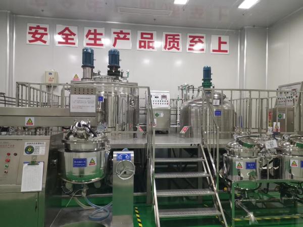 700L Soap Laundry Liquid Detergent Production Line For Dish Washing Shampoo