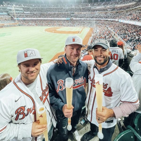 Frosted Plastic Baseball Bat Beer Cup Original Baseball Bat Shaped