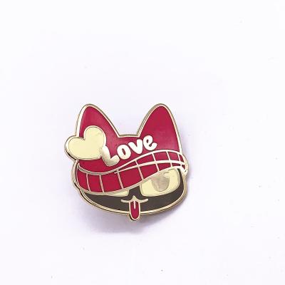 Custom Metal Lapel Pins 1 Inch Cute Pin Gold Silver Hard Soft Enamel Epoxy Lapel Pin