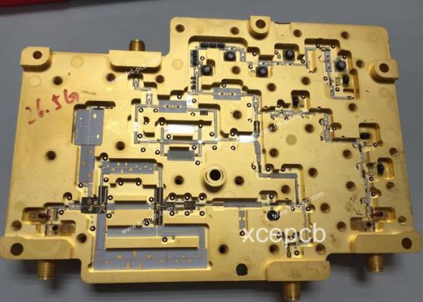 Taconic TLY-8 26.5G PCB Board Fabrication Whole Face Immersion Gold