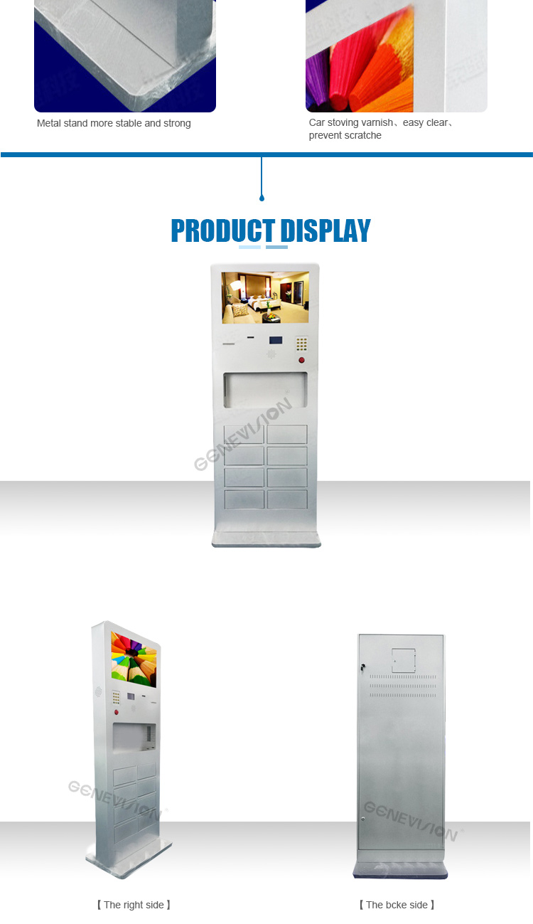 Экран касания Signage цифров киоска сотового телефона поручая, Signage цифров Totem