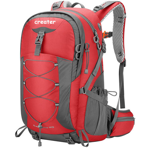 рюкзак нейлона Рипстоп 40Л на открытом воздухе водоустойчивый пеший туризм с крышкой дождя