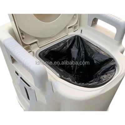 Smart poubelle peut remplir des sacs 6 Pack Noir poubelle auto-clôture 10 mètres de longueur sac à ordures continu pour tous les poubelles intelligentes