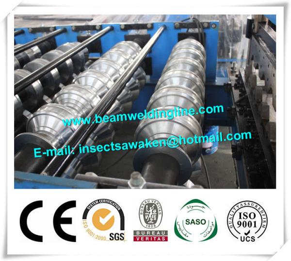 Metal PU Sandwich Panel Production Line Steel Floor Decking Forming Machine