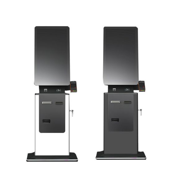 27/32 Inch Hotel Check In Kiosk with Capacitive Touch 10 Point Screen and Thermal Printer for Self Service