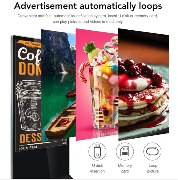 43inch/55inch android floor stand lcd touch screen advertising digital display player for advertising
