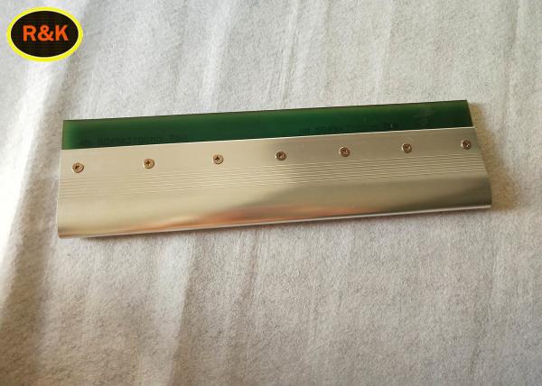 86 mm ×1.0 mm Screen Printing Squeegees Materials Aluminum Handle Squeegee Green Color