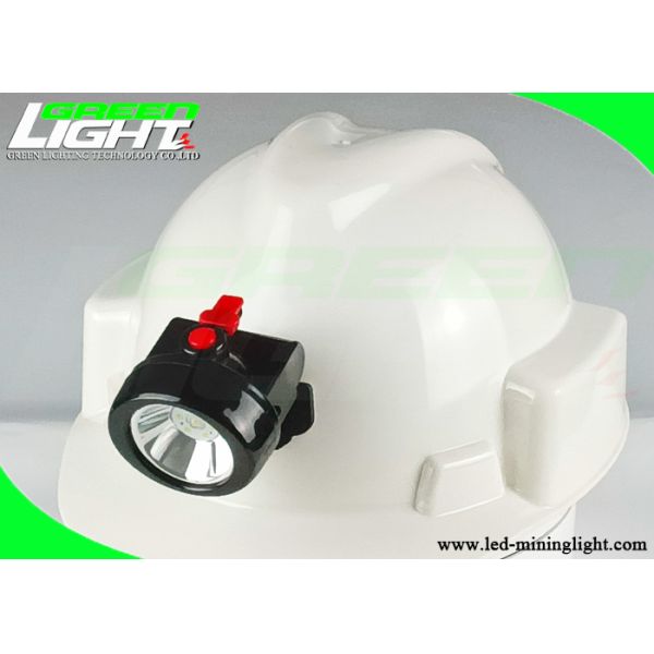 Мини раковина черноты Headlamp 2800mAh 4000lux СИД размера 143g перезаряжаемые для на открытом воздухе минирования