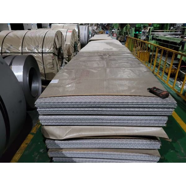 Bobines de tôle d'acier inoxydable 430 laminées à froid de 1250 mm