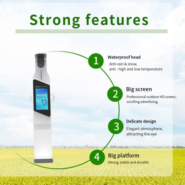 LCD Display Ultrasonic Height and Weight Scales for Body Composition Display Type