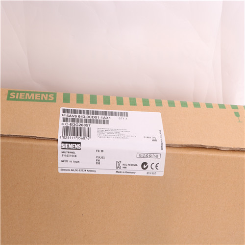 6AV6643-0CD01-1AX1 | Pantalla táctil multi del panel de 6AV6643-0CD01-1AX1 Siemens 6AV6643-0CD01-1AX1 MP277