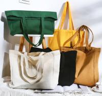 Lona de compra dobrável Tote Bags do algodão do saco reusável do cliente do mantimento