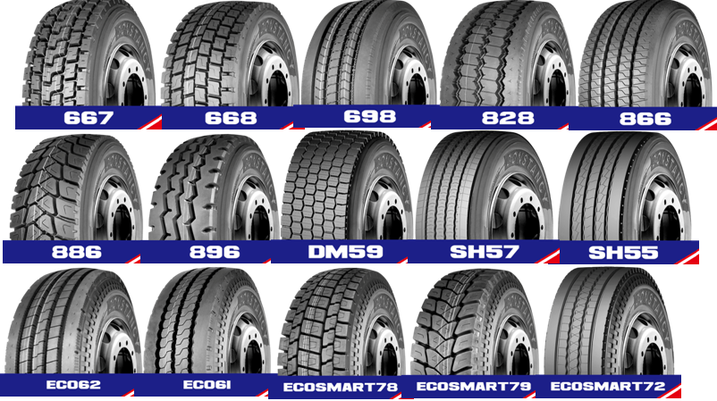 safe Tbr 295 80r22.5 Truck Trailer Spare Parts Solid Tire