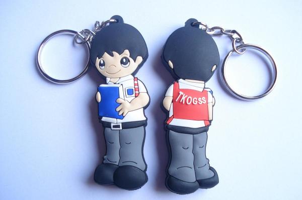 Cheap and fast shipping 3D PVC Keychain/Soft PVC Keychain / Promotion Keychain