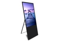 Señalización digital vertical HDMI del ² 1920x1080 LCD de la etiqueta los 380cd/m del agua