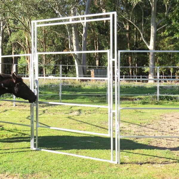 Steel 10ft Tall Horse Round Yard Panels With Powder Coated