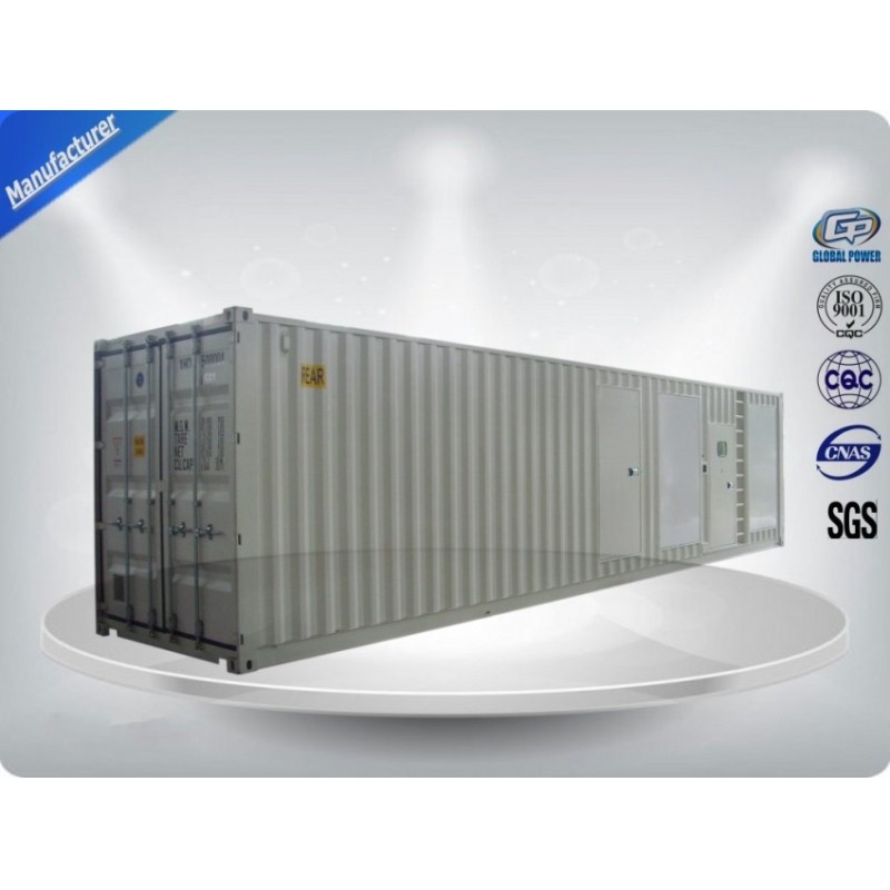 Container type Cummins diesel genset power 730 kw 50/60hz