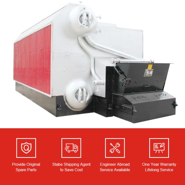 Horizontal Style Coal Biomass Steam Boiler For Garment Textile Factories